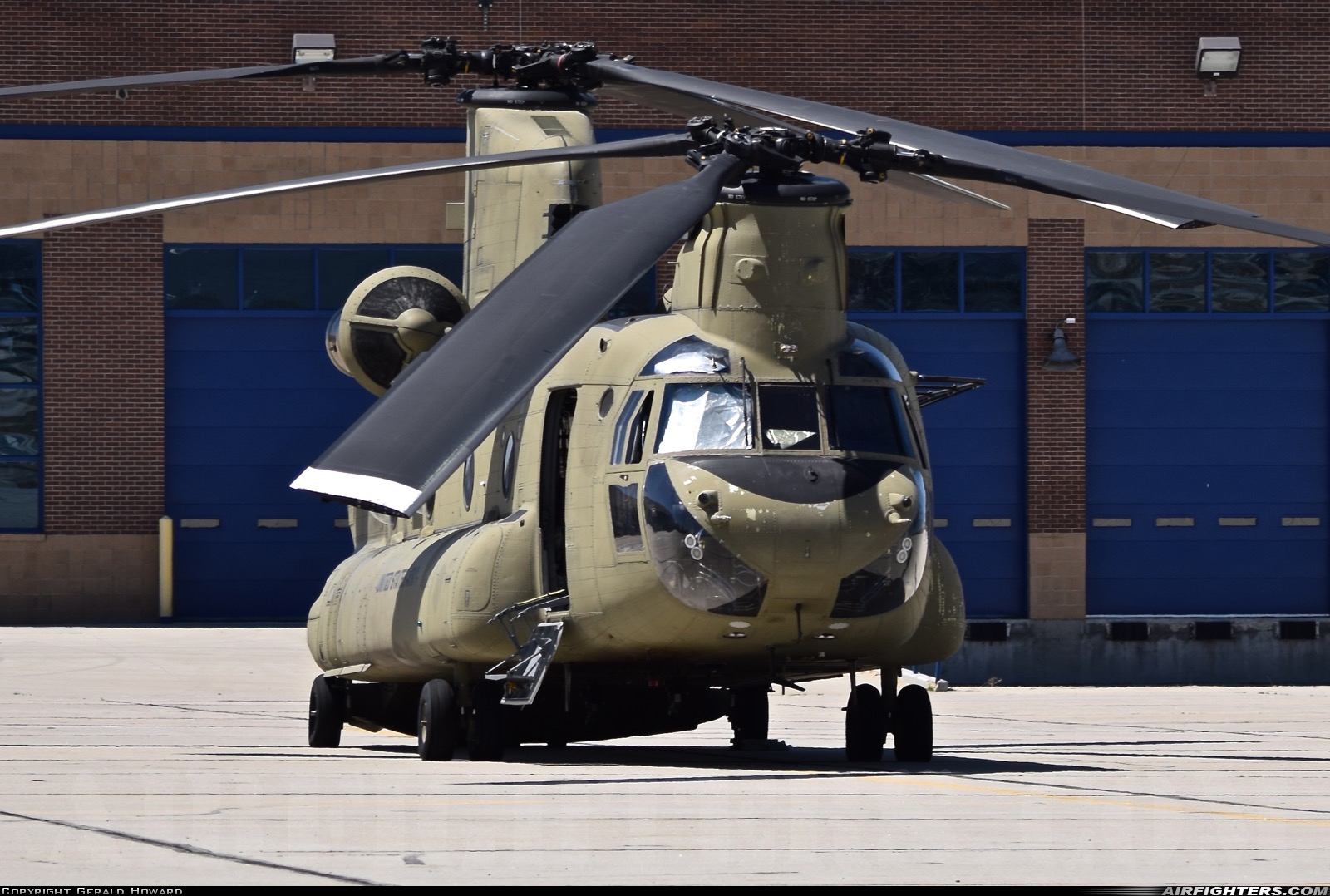 USA - Army Boeing Vertol CH-47F Chinook 07-08747 at Boise - Air Terminal / Gowen Field (Municipal) (BOI / KBOI), USA