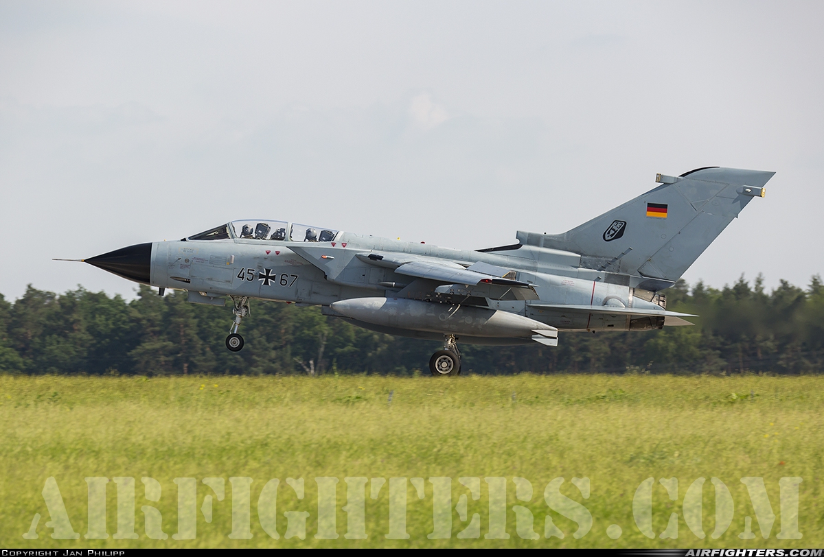 Germany - Air Force Panavia Tornado IDS 45+67 at Berlin - Schonefeld (SXF / EDDB), Germany