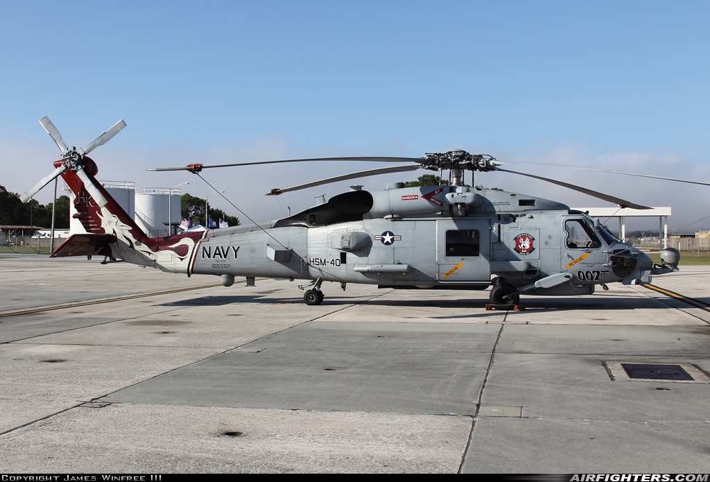 USA - Navy Sikorsky MH-60R Strikehawk (S-70B) 166582 at Pensacola - NAS / Forrest Sherman Field (NPA / KNPA), USA