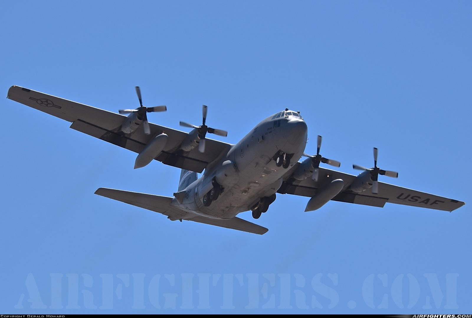 USA - Air Force Lockheed C-130H Hercules (L-382) 92-0549 at Boise - Air Terminal / Gowen Field (Municipal) (BOI / KBOI), USA