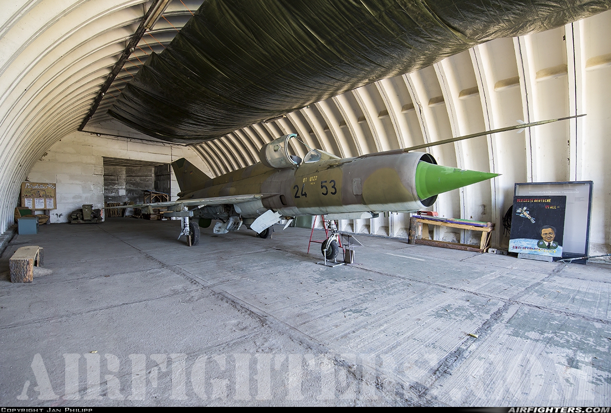 Germany - Air Force Mikoyan-Gurevich MiG-21bis 24+53 at Neuhardenberg (-Marxwalde) ( ETWN), Germany