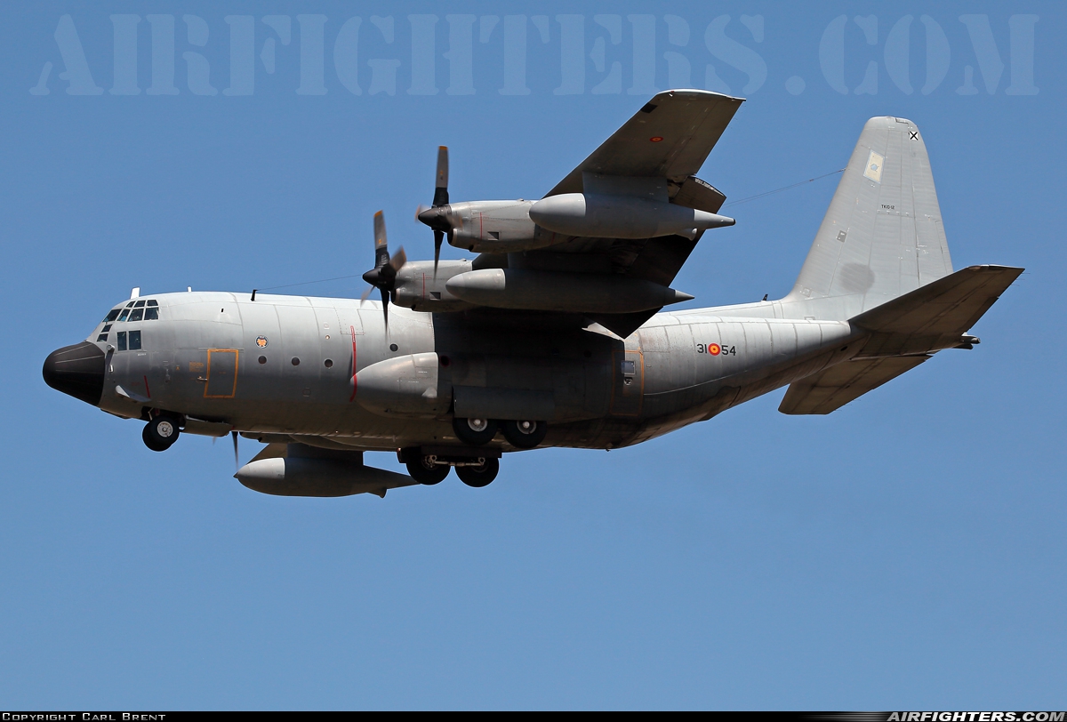 Spain - Air Force Lockheed KC-130H Hercules (L-382) TK.10-12 at Madrid - Torrejon (TOJ / LETO), Spain