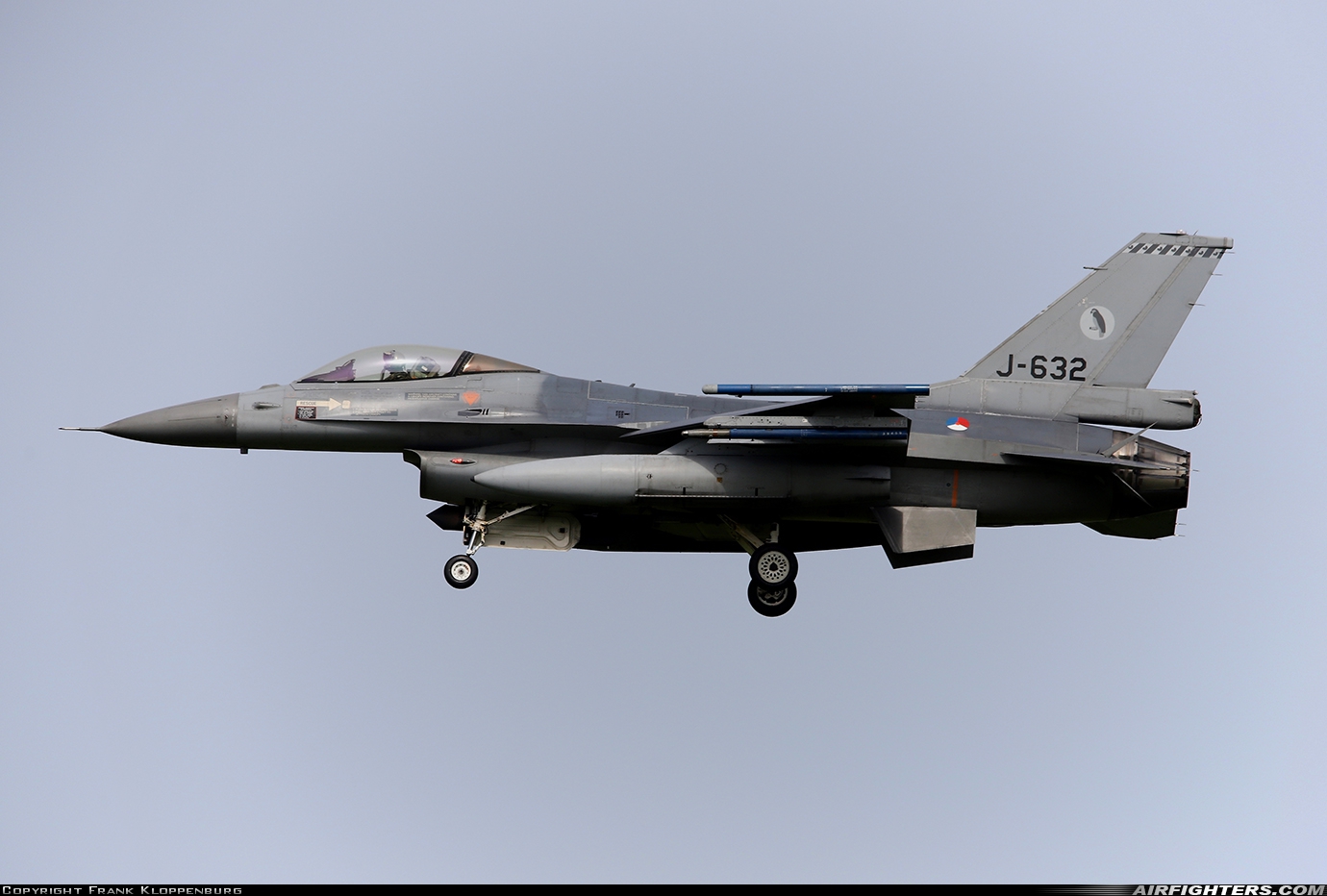 Netherlands - Air Force General Dynamics F-16AM Fighting Falcon J-632 at Leeuwarden (LWR / EHLW), Netherlands
