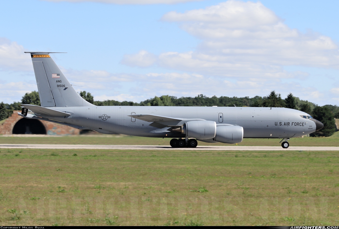 USA - Air Force Boeing KC-135R Stratotanker (717-148) 59-1506 at Pardubice (PED / LKPD), Czech Republic