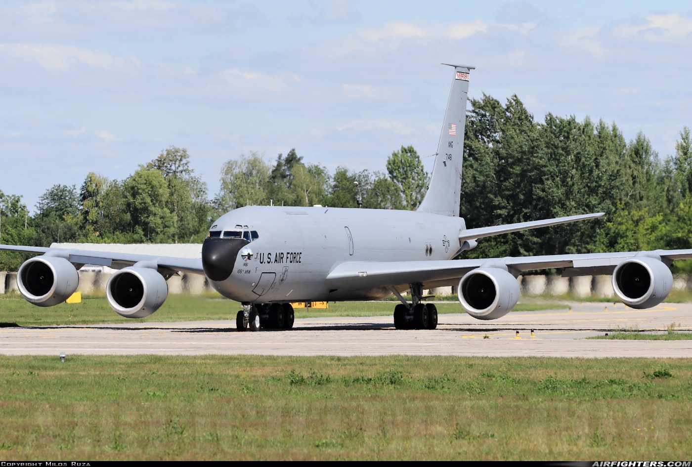 USA - Air Force Boeing KC-135R Stratotanker (717-148) 57-1461 at Pardubice (PED / LKPD), Czech Republic