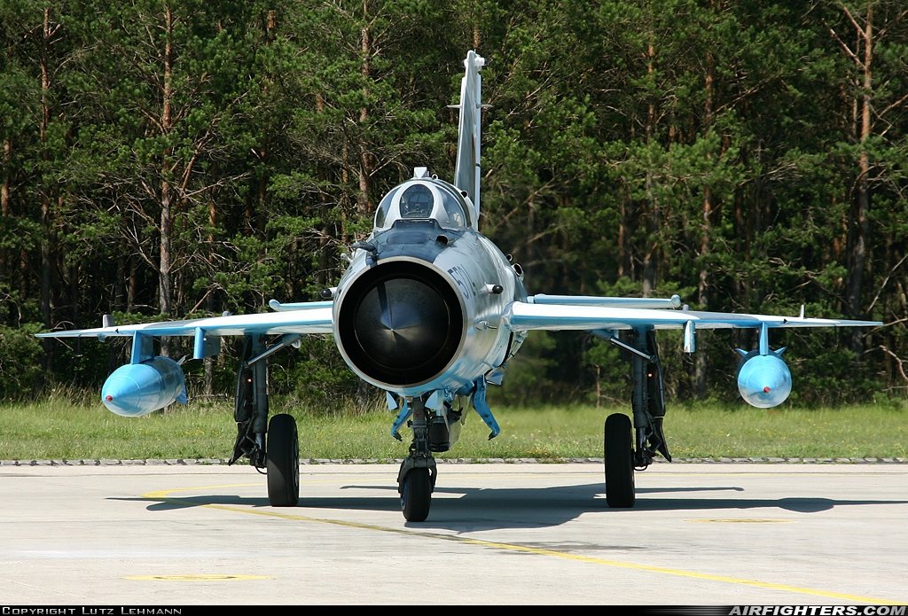 Romania - Air Force Mikoyan-Gurevich MiG-21MF-75 Lancer C 5724 at Lechfeld (ETSL), Germany