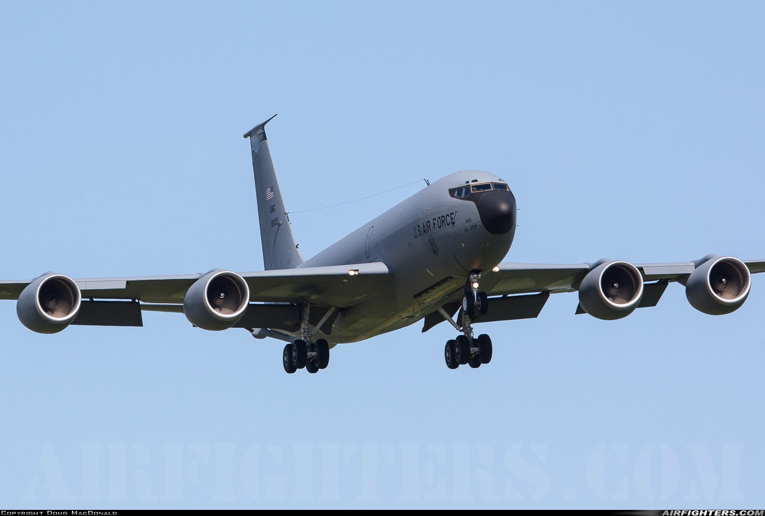 USA - Air Force Boeing KC-135R Stratotanker (717-100) 58-0120 at Mildenhall (MHZ / GXH / EGUN), UK