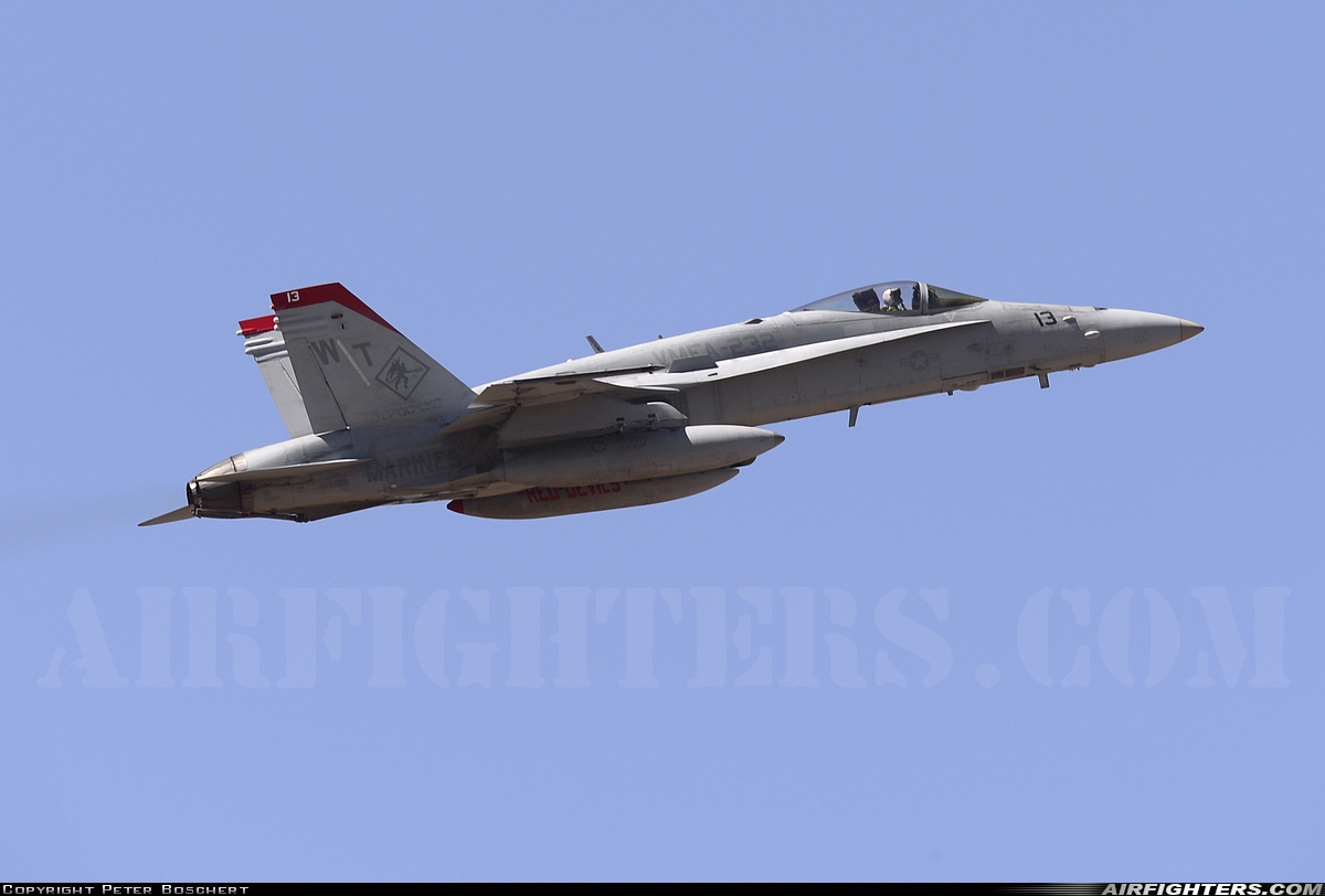 USA - Marines McDonnell Douglas F/A-18C Hornet 165193 at Off-Airport - Rainbow Canyon area, USA
