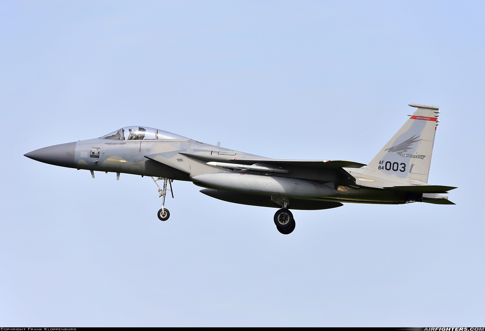 USA - Air Force McDonnell Douglas F-15C Eagle 84-0003 at Leeuwarden (LWR / EHLW), Netherlands