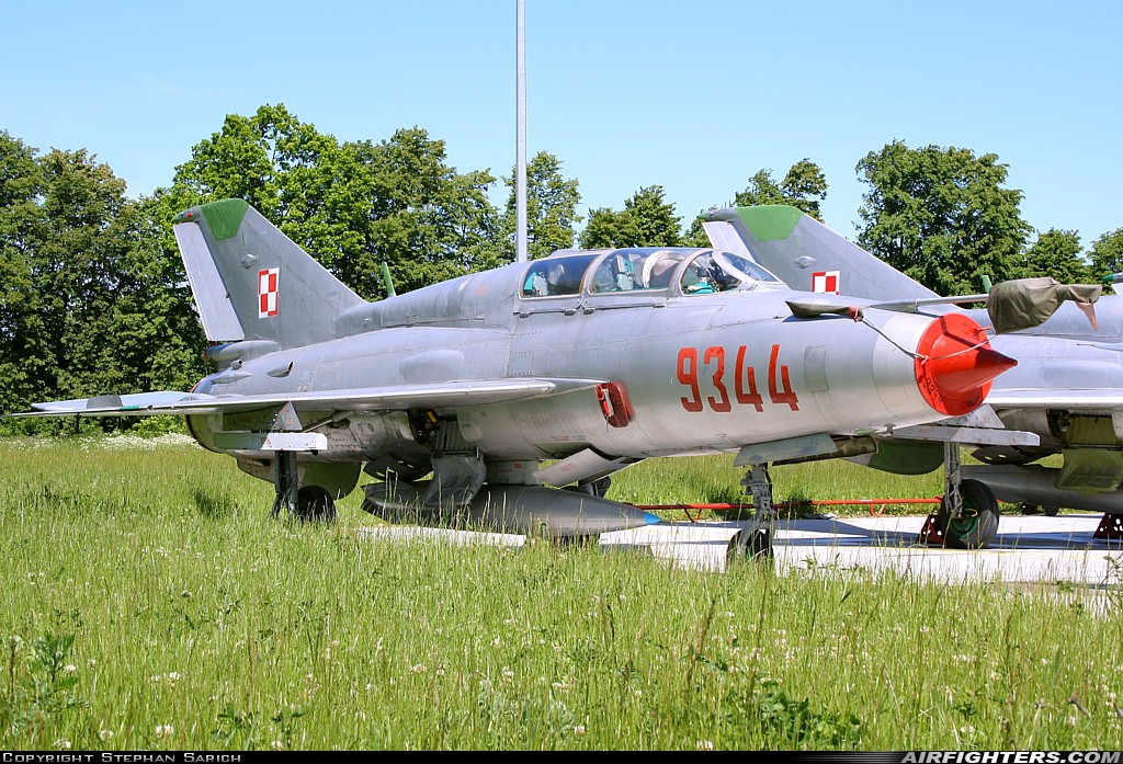 Poland - Air Force Mikoyan-Gurevich MiG-21UM 9344 at Malbork (EPMB), Poland