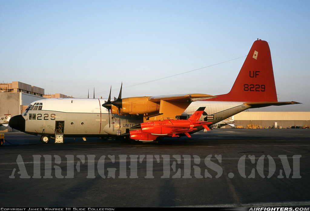 USA - Navy Lockheed DC-130A Hercules (L-182) 158229 at Point Mugu - NAS / Naval Bases Ventura County (NTD / KNTD), USA