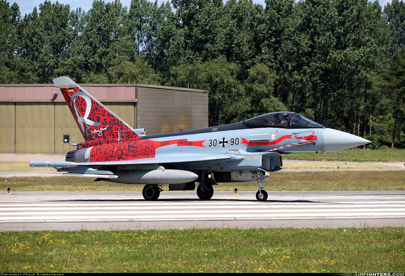 Germany - Air Force Eurofighter EF-2000 Typhoon S 30+90 at Wittmundhafen (Wittmund) (ETNT), Germany