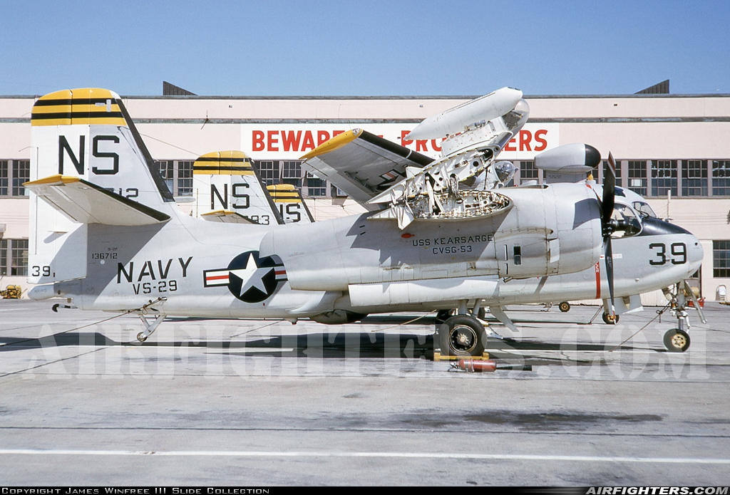 USA - Navy Grumman S-2F Tracker (G-89/S2F-1S1) 136712 at San Diego - North Island NAS / Halsey Field (NZY / KNZY), USA