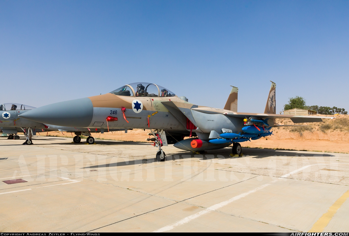Israel - Air Force McDonnell Douglas F-15I Ra'am 246 at Beersheba - Hatzerim (LLHB), Israel