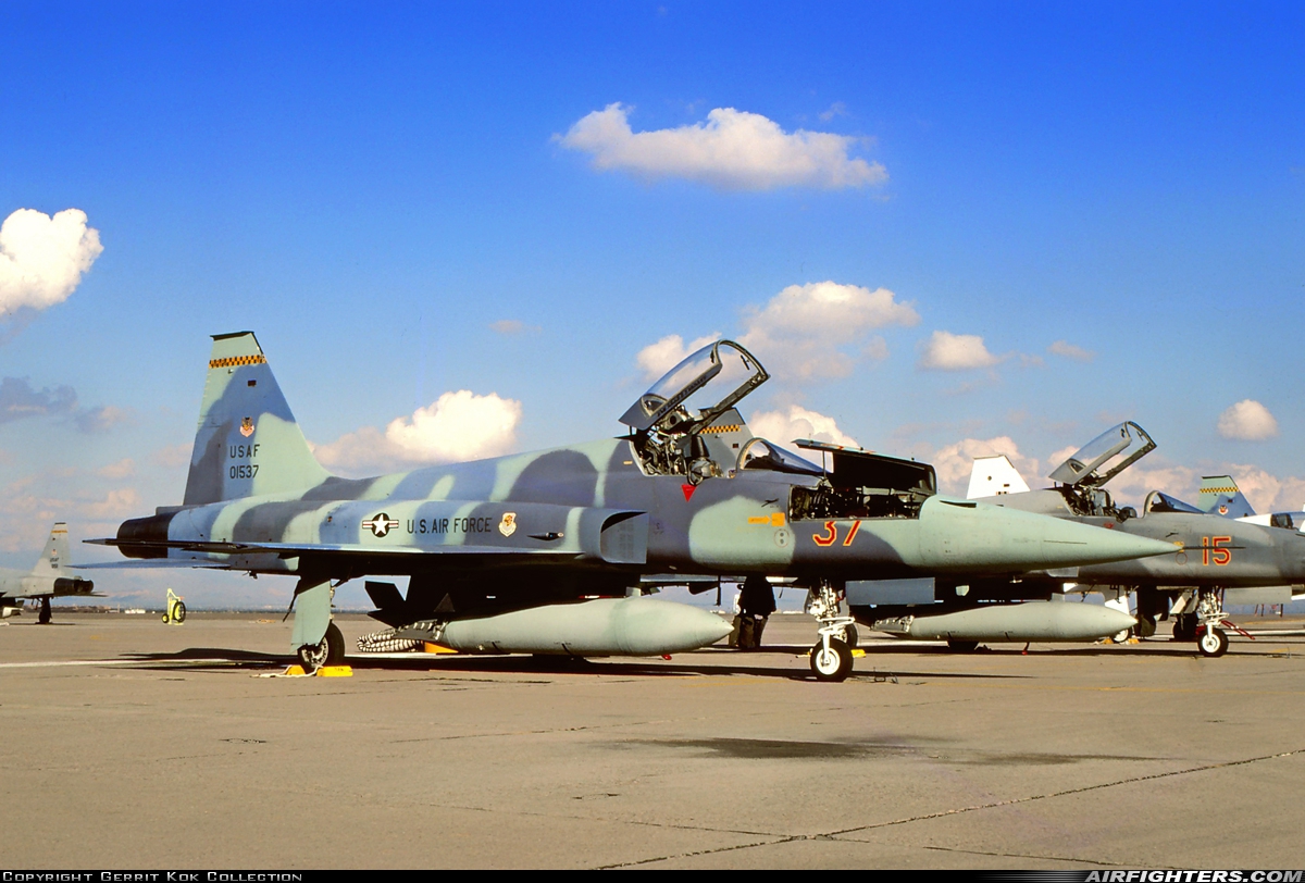 USA - Air Force Northrop F-5E Tiger II 74-1537 at Las Vegas - Nellis AFB (LSV / KLSV), USA