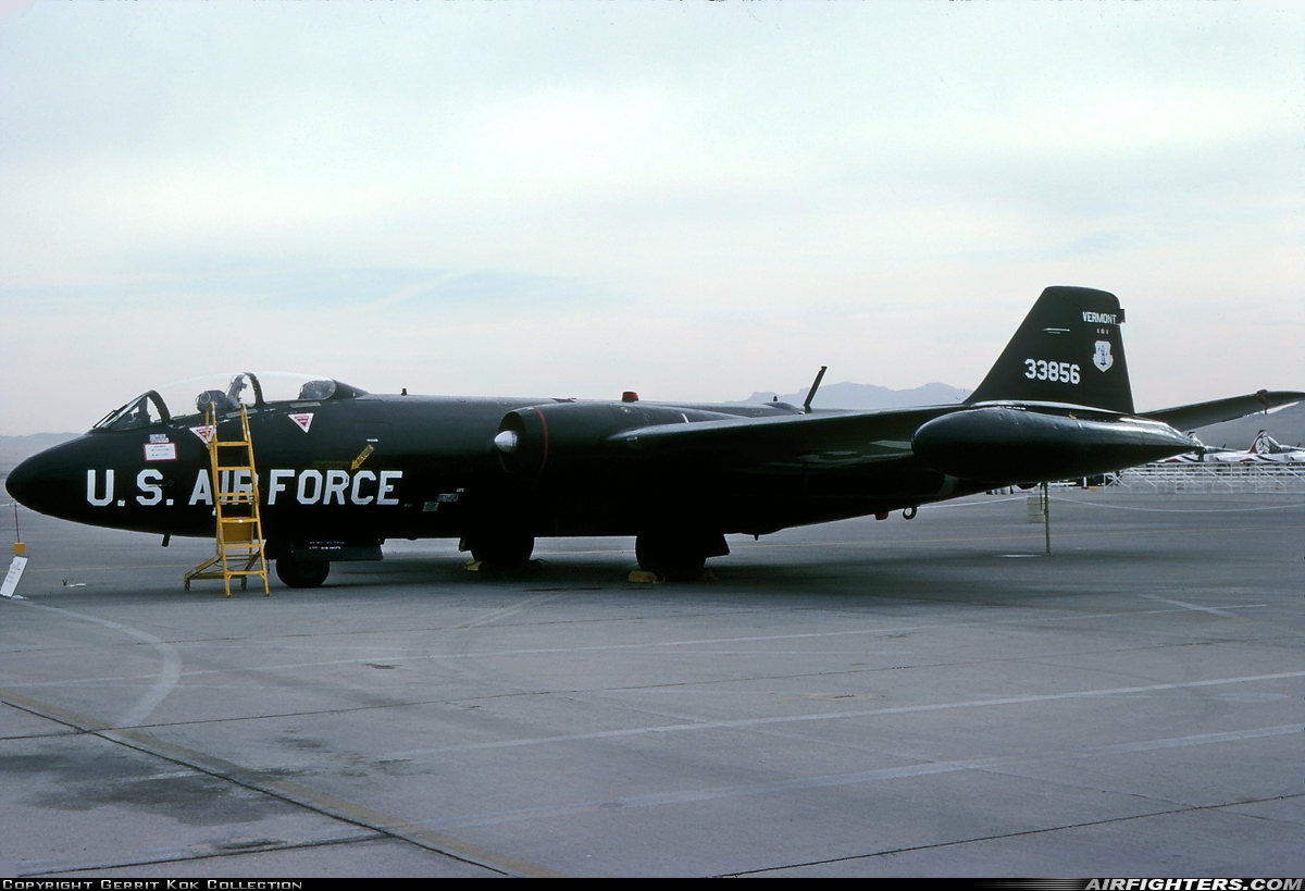 USA - Air Force Martin B-57C Canberra 53-3856 at Burlington - Int. (BTV / KBTV), USA