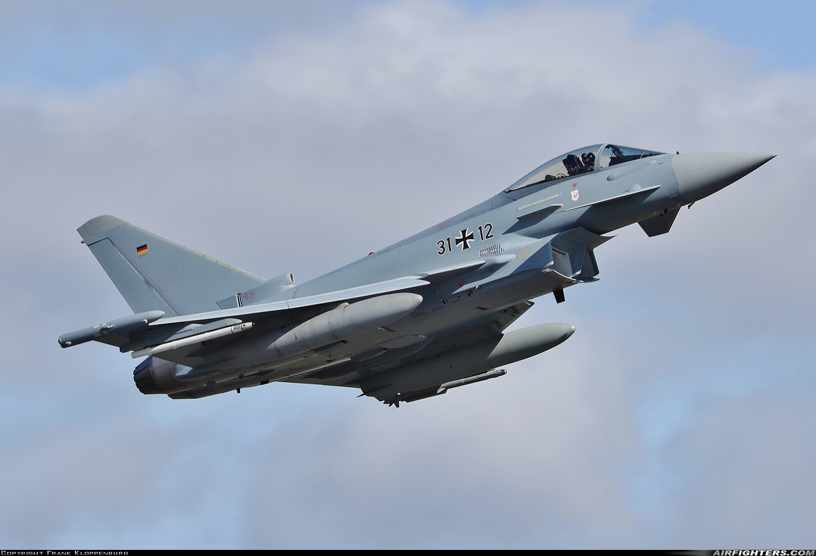 Germany - Air Force Eurofighter EF-2000 Typhoon S 31+12 at Wittmundhafen (Wittmund) (ETNT), Germany