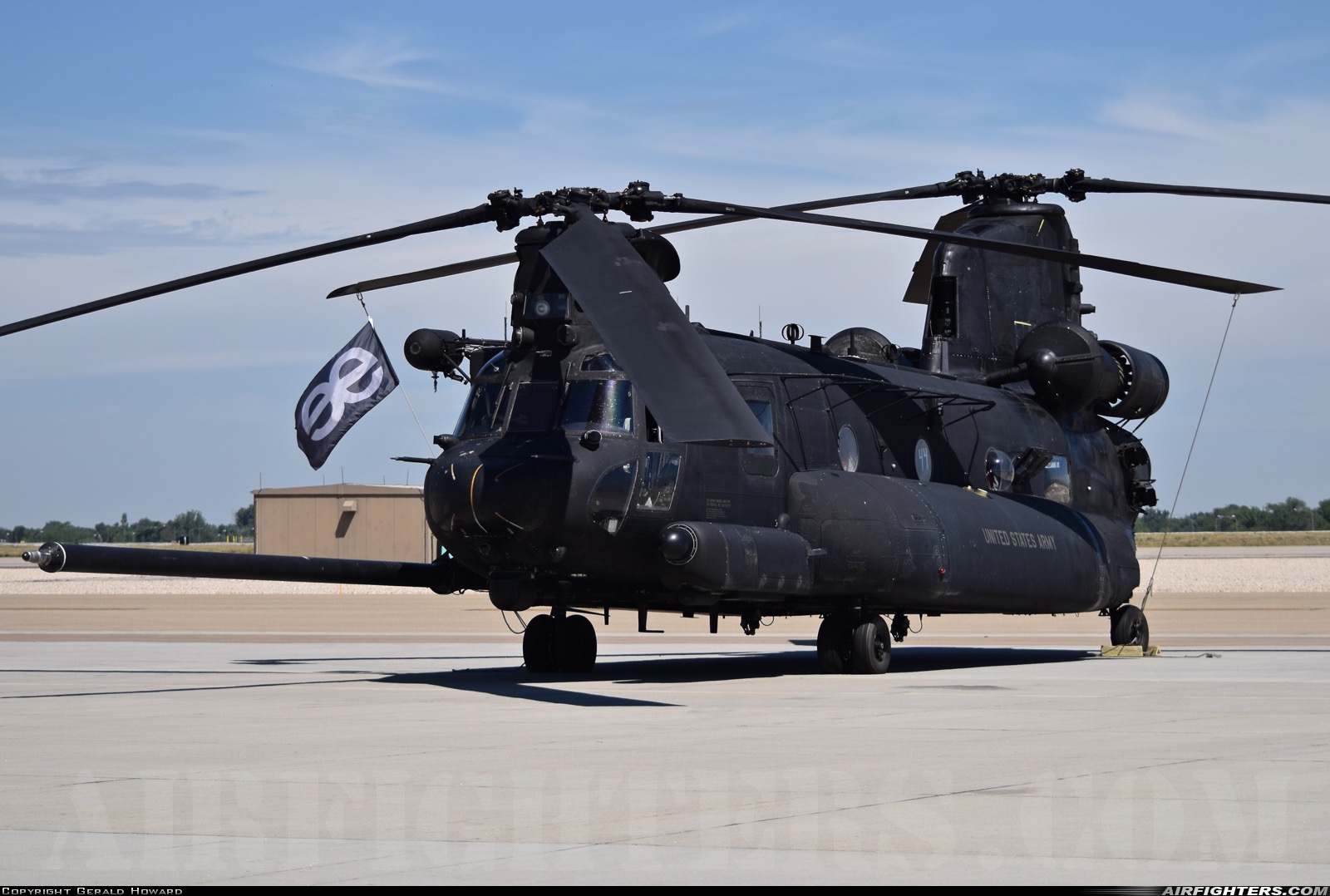 USA - Army Boeing Vertol MH-47G Chinook 03-03727 at Boise - Air Terminal / Gowen Field (Municipal) (BOI / KBOI), USA