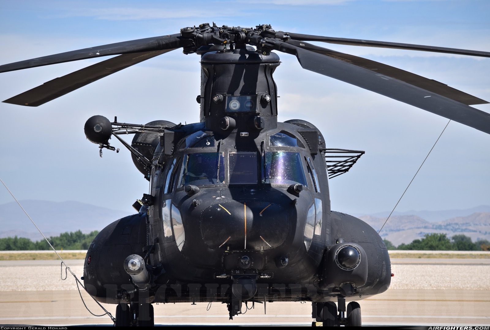 USA - Army Boeing Vertol MH-47G Chinook 03-03727 at Boise - Air Terminal / Gowen Field (Municipal) (BOI / KBOI), USA
