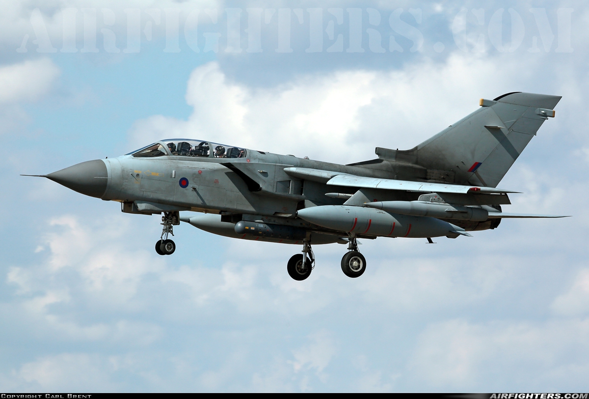UK - Air Force Panavia Tornado GR4 ZA543 at Fairford (FFD / EGVA), UK