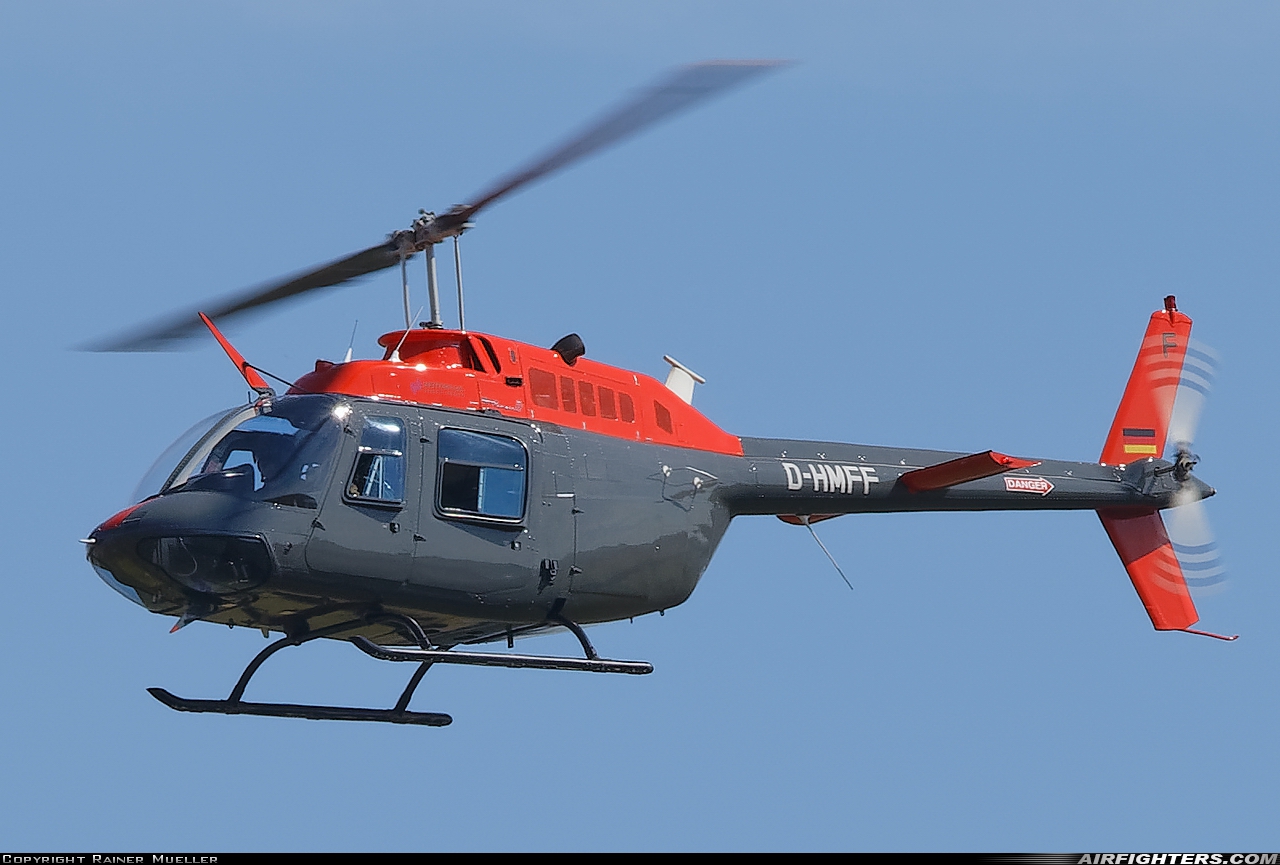 Germany - Army Bell 206B JetRanger D-HMFF at Buckeburg (- Achum) (ETHB), Germany
