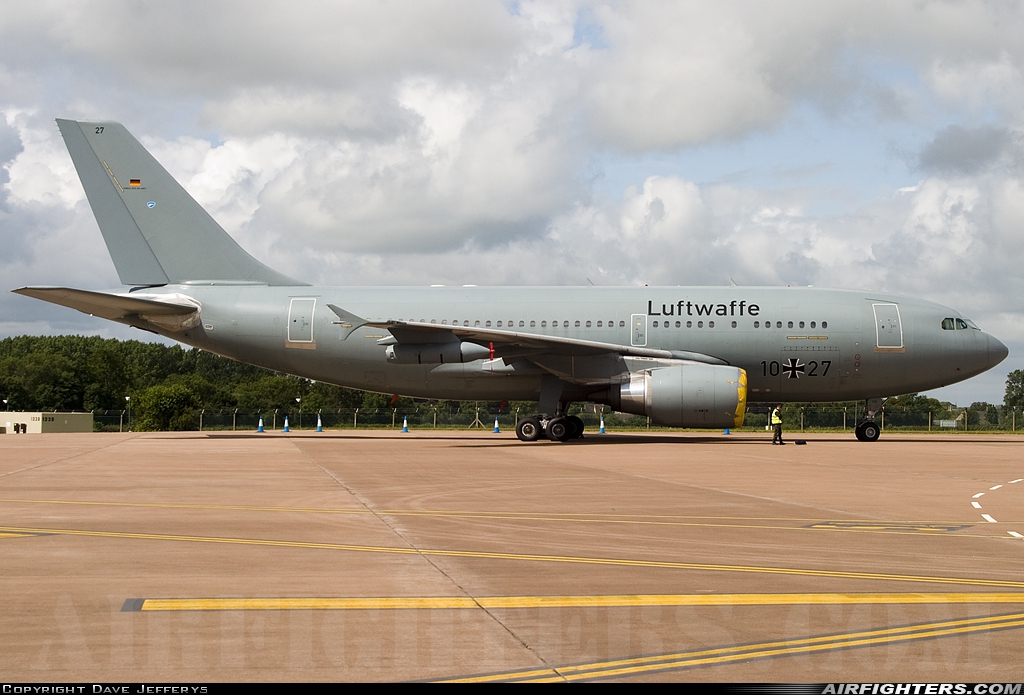 Germany - Air Force Airbus A310-304 10+27 at Fairford (FFD / EGVA), UK