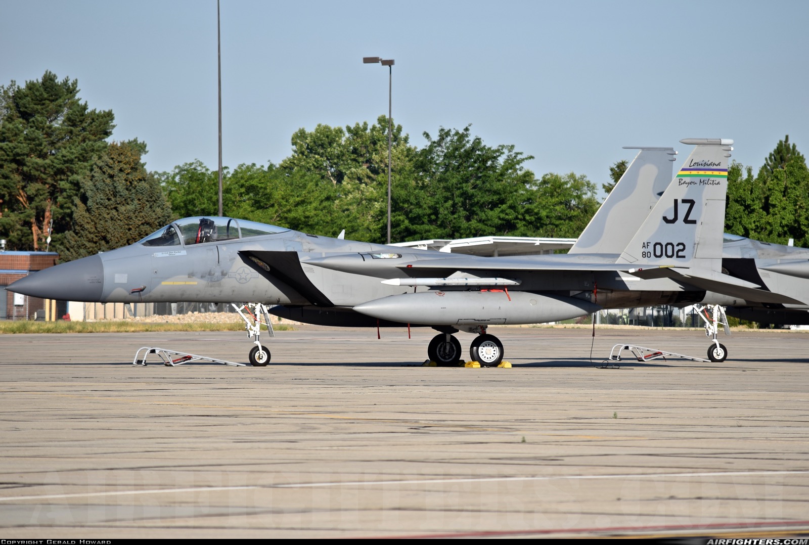 USA - Air Force McDonnell Douglas F-15C Eagle 80-0002 at Boise - Air Terminal / Gowen Field (Municipal) (BOI / KBOI), USA