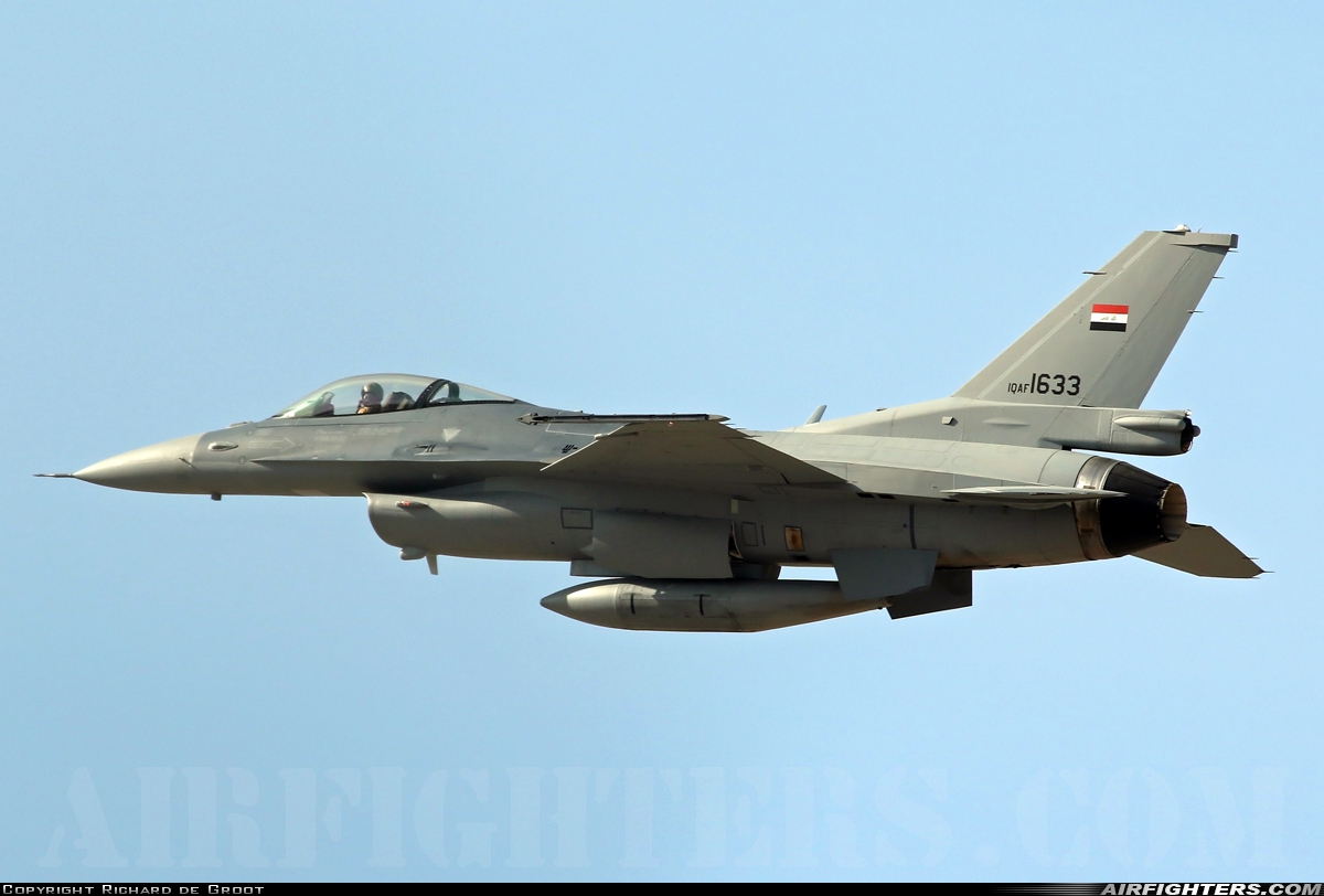 Iraq - Air Force General Dynamics F-16C Fighting Falcon 1633 at Tucson - Int. (TUS / KTUS), USA