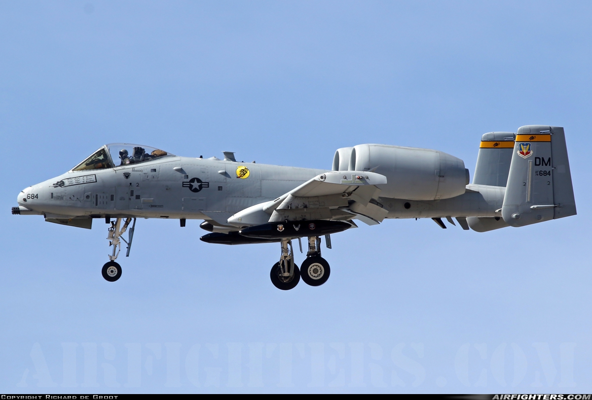 USA - Air Force Fairchild A-10C Thunderbolt II 78-0684 at Tucson - Davis-Monthan AFB (DMA / KDMA), USA