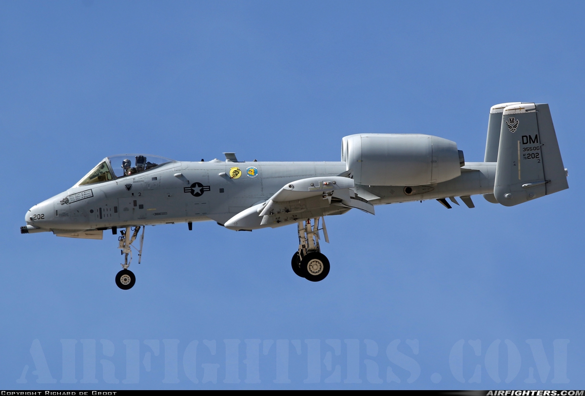 USA - Air Force Fairchild A-10C Thunderbolt II 79-0202 at Tucson - Davis-Monthan AFB (DMA / KDMA), USA