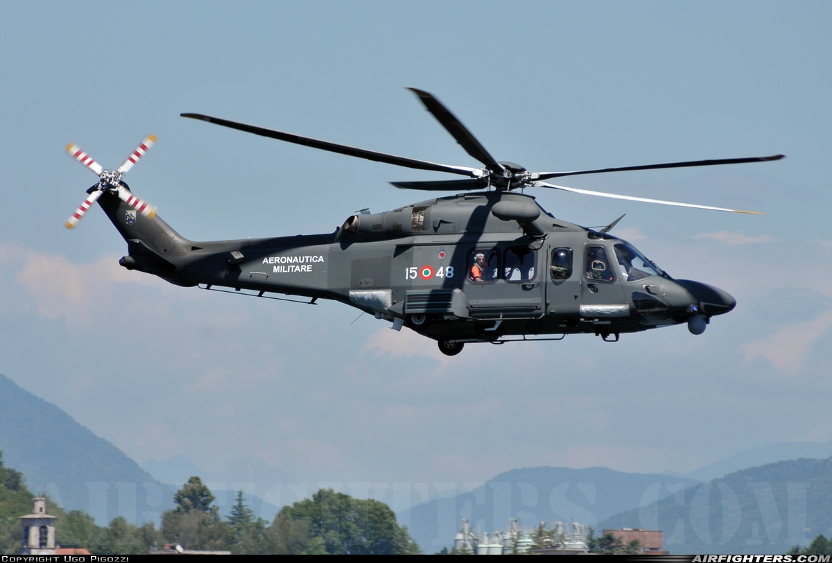 Italy - Air Force AgustaWestland HH-139A (AW-139M) MM81804 at Off-Airport - Arona (NO), Italy