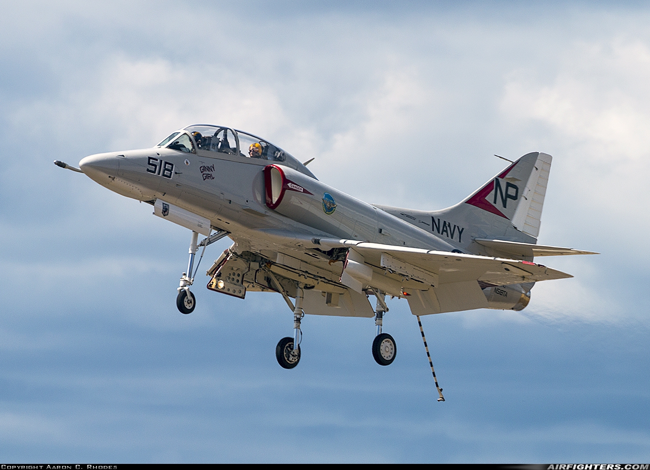 Private - Pacific Aero Ventures LLC Douglas TA-4J Skyhawk N518TA at Gig Harbor - Tacoma Narrows (TIW / KTIW), USA