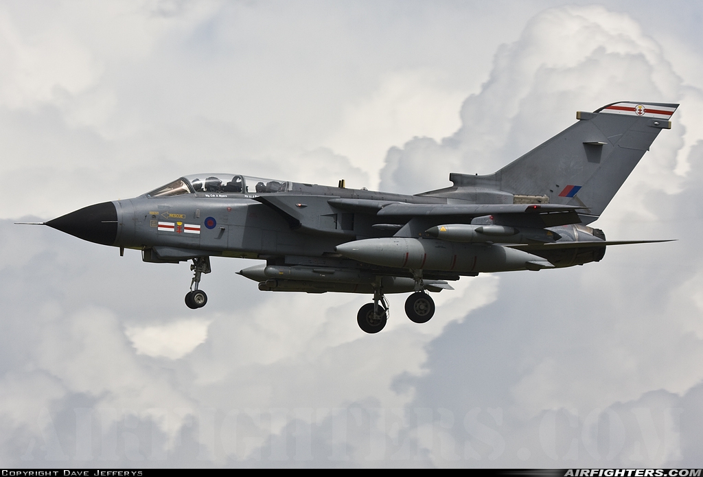 UK - Air Force Panavia Tornado GR4 ZA611 at Coningsby (EGXC), UK