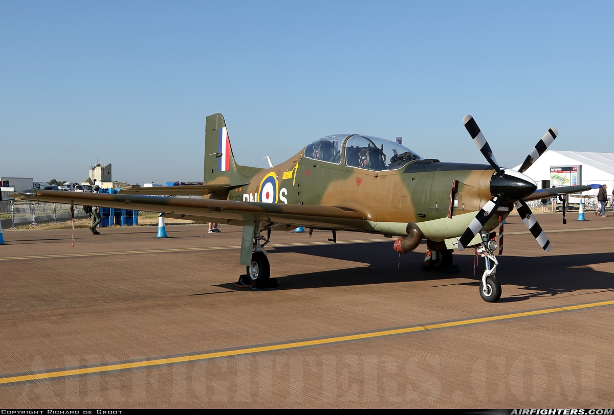 UK - Air Force Short Tucano T1 ZF378 at Fairford (FFD / EGVA), UK