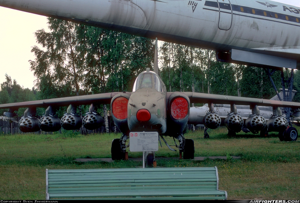 Russia - Air Force Sukhoi Su-25 66 RED at Off-Airport - Monino, Russia