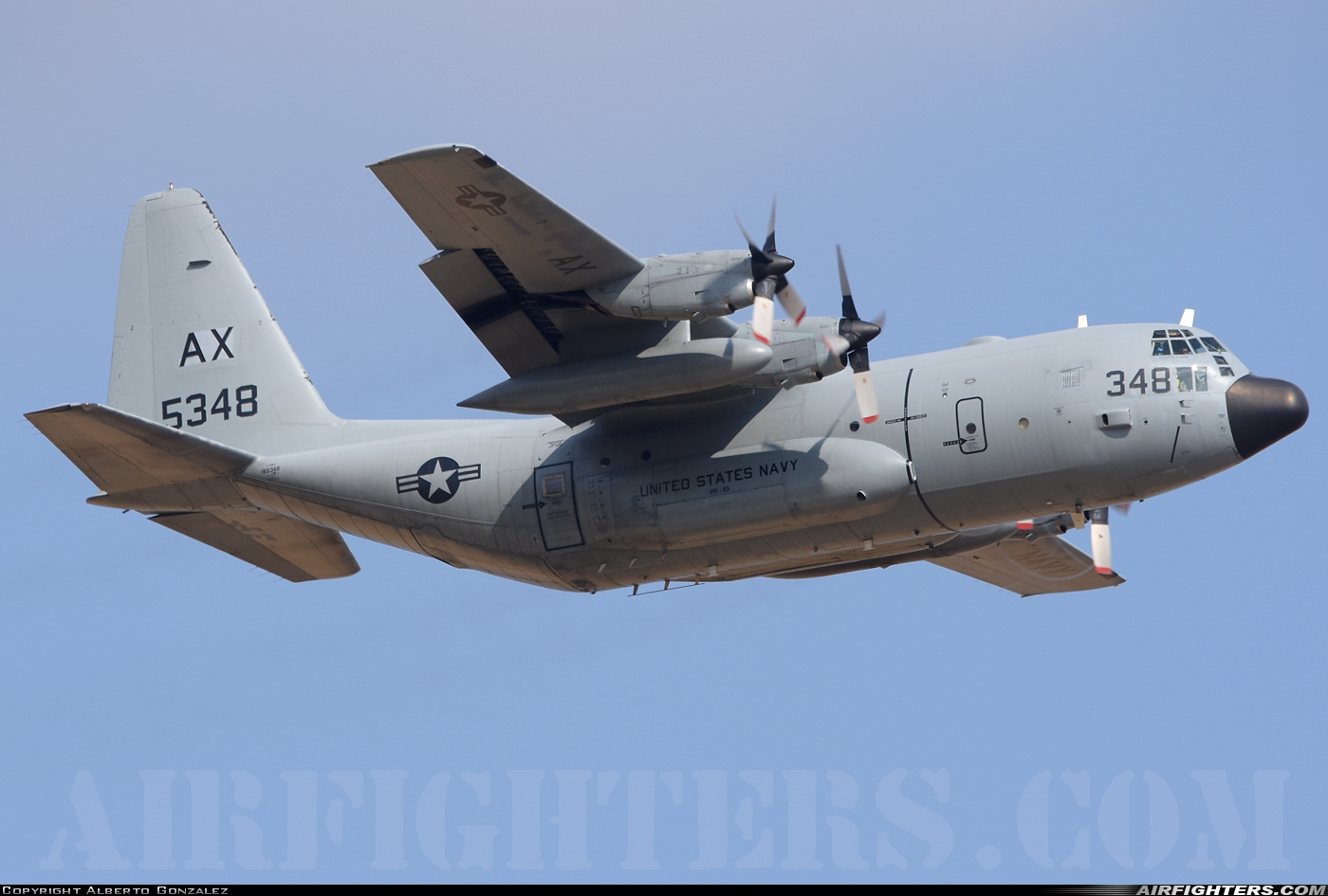 USA - Navy Lockheed C-130T Hercules (L-382) 165348 at Madrid - Torrejon (TOJ / LETO), Spain