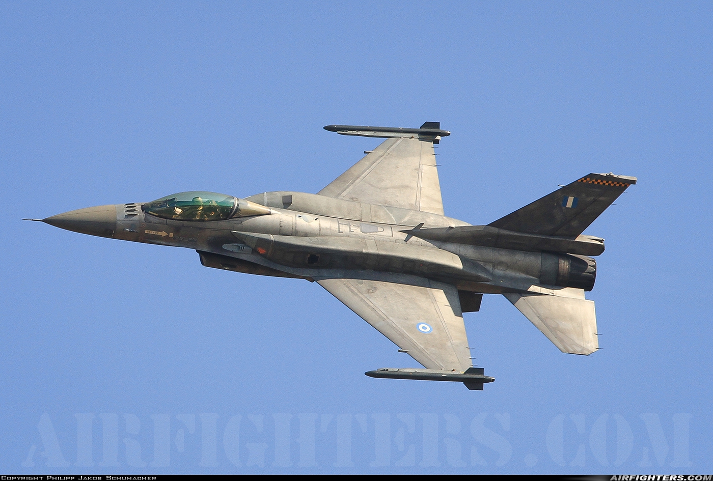 Greece - Air Force General Dynamics F-16C Fighting Falcon 520 at Fairford (FFD / EGVA), UK