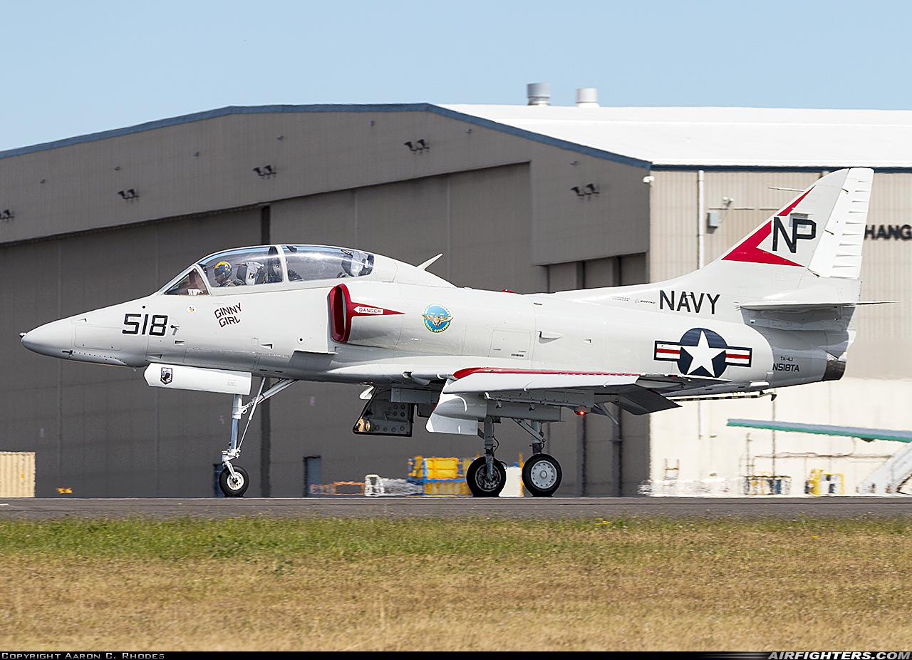 Private - Pacific Aero Ventures LLC Douglas TA-4J Skyhawk N518TA at Everett - Snohomish County / Paine Field (PAE / KPAE), USA