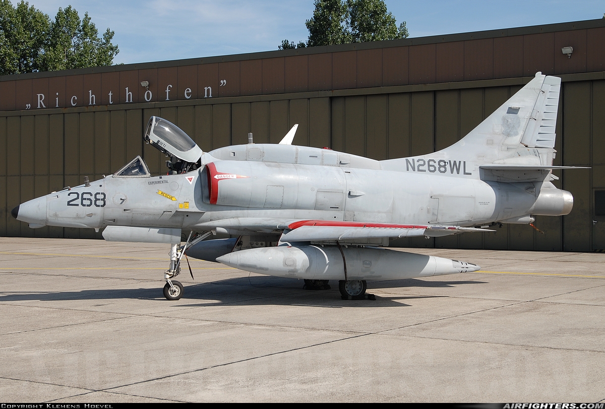 Company Owned - BAe Systems Douglas A-4N Skyhawk N268WL at Wittmundhafen (Wittmund) (ETNT), Germany