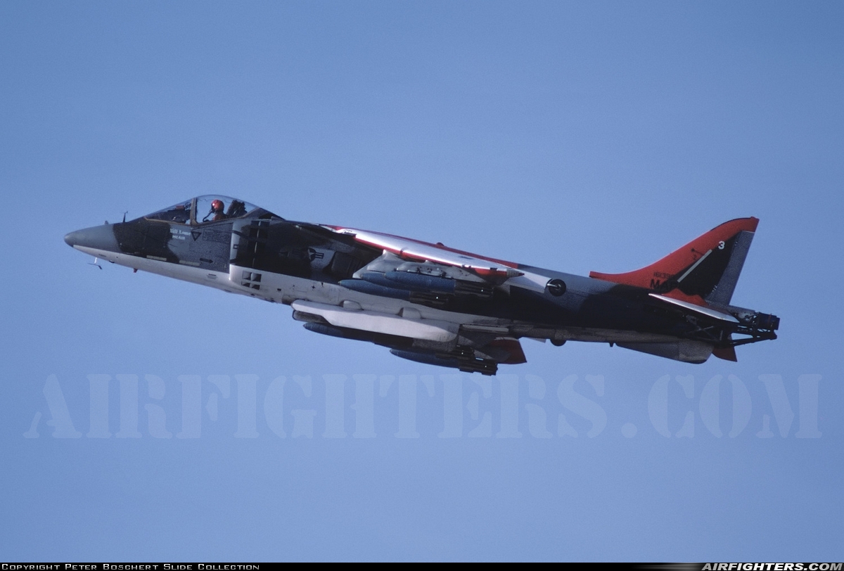 USA - Marines McDonnell Douglas AV-8B Harrier II 161398 at China Lake - NAWS / Armitage Field (NID), USA