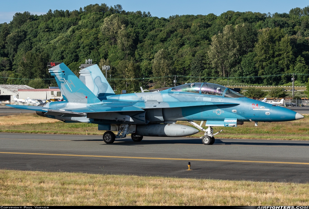 USA - Marines McDonnell Douglas F/A-18D Hornet 164051 at Seattle - Boeing Field / King County Int. (BFI / KBFI), USA