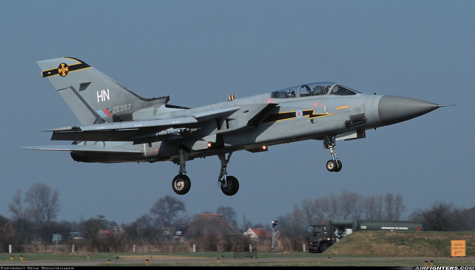 UK - Air Force Panavia Tornado F3 ZE257 at Leeuwarden (LWR / EHLW), Netherlands