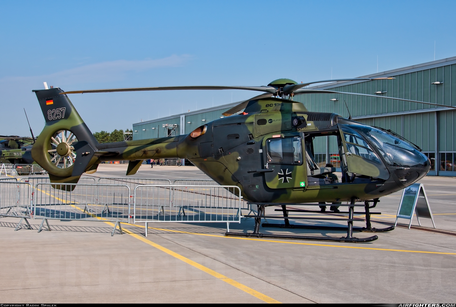 Germany - Army Eurocopter EC-135T1 82+57 at Holzdorf (ETSH), Germany