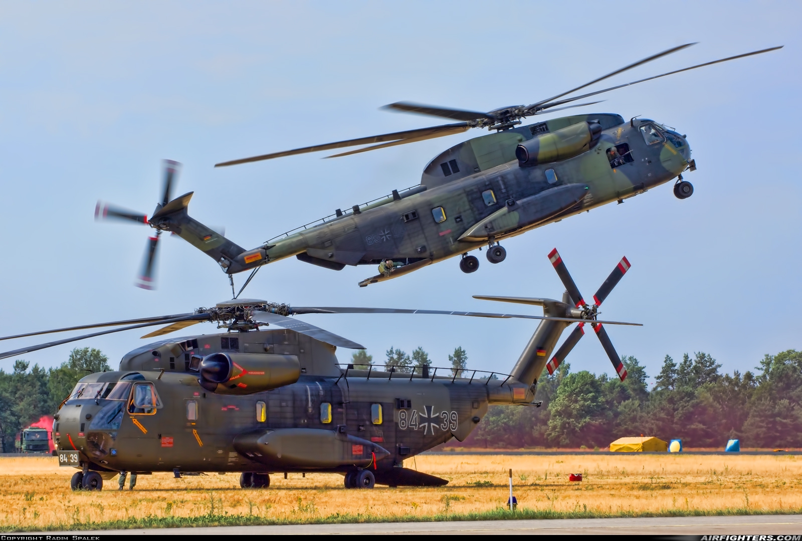 Germany - Army Sikorsky CH-53G (S-65) 85+03 at Holzdorf (ETSH), Germany