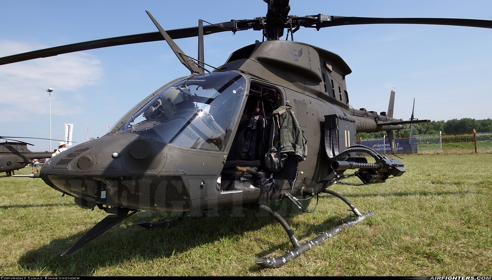 Croatia - Air Force Bell OH-58D Kiowa (406) 331 at Varazdin (LDVA), Croatia