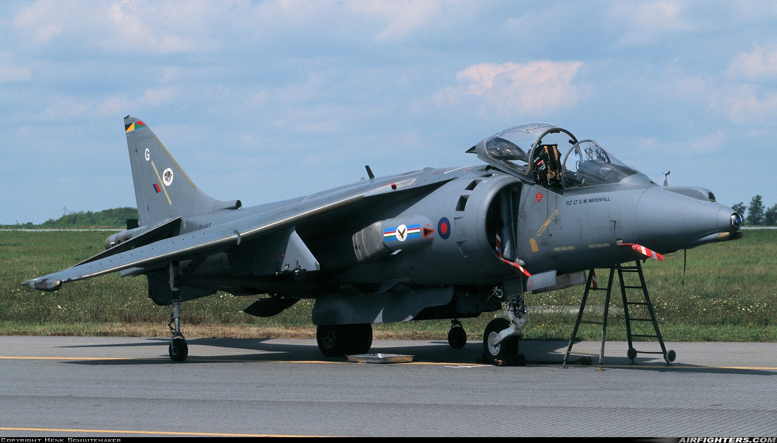 UK - Air Force British Aerospace Harrier GR.7 ZD463 at Evreux - Fauville (EVX / LFOE), France