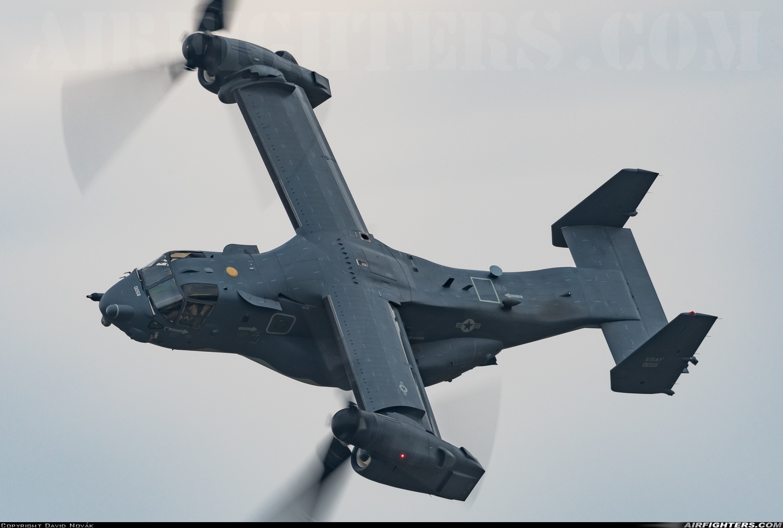 USA - Air Force Bell / Boeing CV-22B Osprey 11-0058 at Fairford (FFD / EGVA), UK