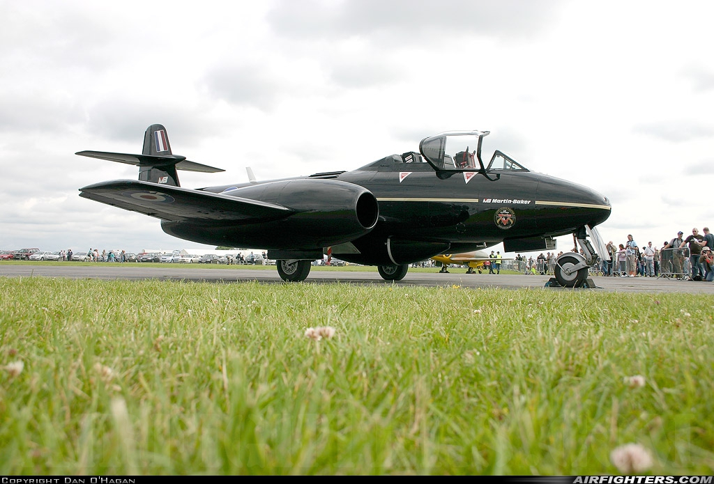 Company Owned - Martin-Baker Gloster Meteor T.7 WA638 at Kemble (EGBP), UK