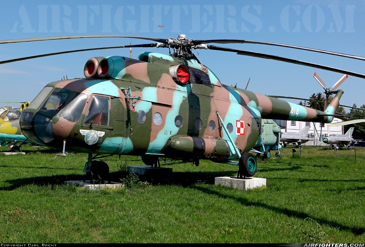 Poland - Army Mil Mi-8T 414 at Deblin (- Irena) (EPDE), Poland