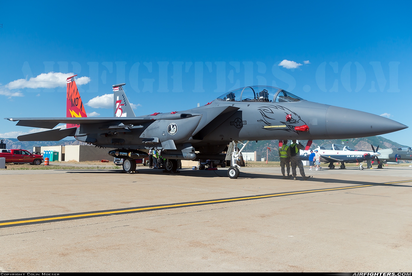 USA - Air Force McDonnell Douglas F-15E Strike Eagle 87-0173 at Ogden - Hill AFB (HIF / KHIF), USA